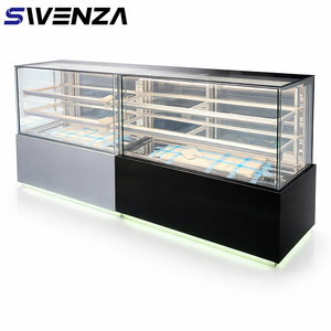 Refrigerador Comercial <span class=keywords><strong>para</strong></span> Exhibición de Pasteles R290, Vitrina Refrigerada <span class=keywords><strong>para</strong></span> Panadería - Product Image 1