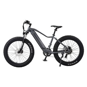 Vélo de montagne électrique avec fourche à suspension, pneus larges 26x4.0, batterie au lithium 13Ah, puissance nominale 500W, 48V, en alliage d'aluminium 6061 - Product Image 2
