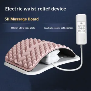 Support <span class=keywords><strong>lombaire</strong></span> pour le soutien des disques vertébraux, correcteur de posture pour le dos, coussin pour soulager les douleurs dorsales, dispositif de massage thérapeutique pour l'étirement de la colonne cervicale - Product Image 4