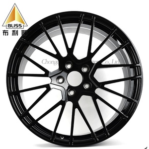 Pièces de course Jante en alliage pour voiture 5X100 5X108 5X114.3 5X120 5X139.7 Roues de voiture de tourisme adaptées pour Mitsubishi Lancer <span class=keywords><strong>Evo</strong></span> 2017 - Product Image 5