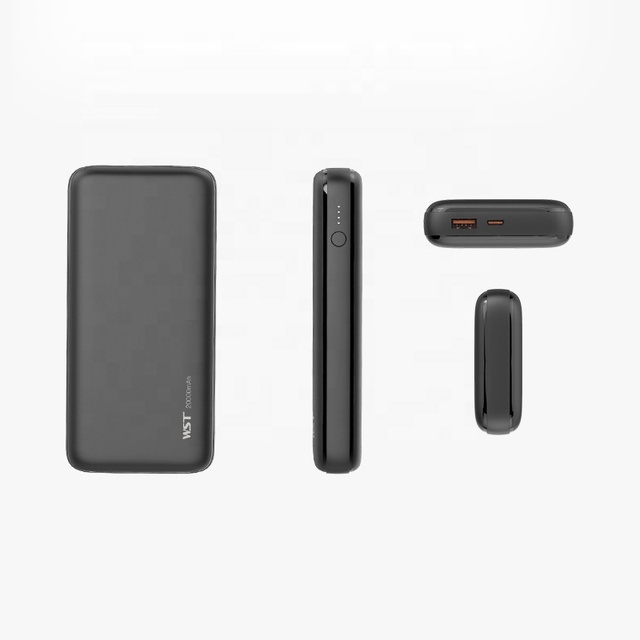 Fast Charging High Capacity Power Bank 20000mAh PD Type C External Battery Pack 60W Power Bank for Notebook Laptop Tablet