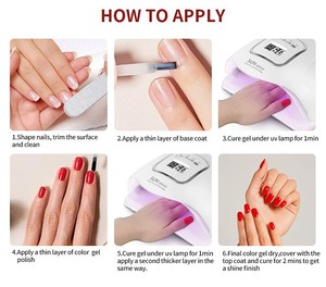เจลยูวีสีอำพันคริสตัลเงาคุณภาพสูงแบบ OEM เจลยูวีโปร่งแสง  ออกแบบเองได้ - Product Image 2