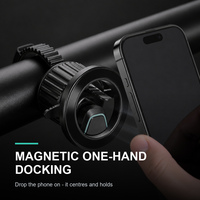 Support magnétique universel pour téléphone portable, support magnétique pour téléphone, support pour volant de voiture, guidon de vélo