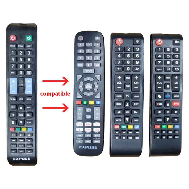 Waterproof Anti-Shock Remote Control for EXPOSE 3 in 1 in Stock Universal Remote Controller