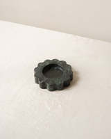Stonekocc moderne Mini plateau rond en forme de pétoncle Design ornement salle d'échantillonnage maison bureau bijoux clé plateau de rangement décoration
