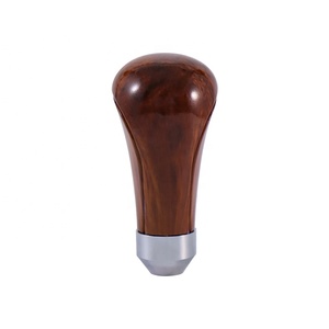 Pommeau de levier de vitesse automatique en alliage d'aluminium avec lignes bleues pour voiture universelle au <span class=keywords><strong>prix</strong></span> de gros Offre Spéciale aspect bois - Product Image 4