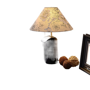 Floral Table Lamp E27 LED 220V Switch Control Eye Caring For Bedroom Study Bedside Ambient <b>Lighting</b> - Product Image 5