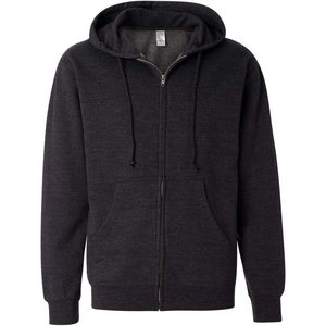 Midweight <b>Zip</b> <b>Hood</b> Sweatshirt SS4500Z-ChrclHth-XL Anti-Wrinkle Anti-Shrink Enzyme Washed 3D Embroidery XXS XL Independent - Product Image 1