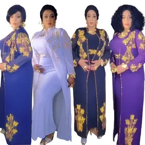 2024 Kleid & Anzug benutzer definierte Frauen kleidung Luxus Strass afrikanische Kleidung Frauen Stretch Unterwäsche Kaftan Kleider Frauen