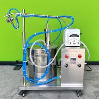 Machine professionnelle à sucre pour cacahuètes avec système de pulvérisation / enrobage au chocolat pour noix
