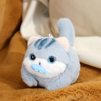 Kinqee personnalisé chat mignon poupées d'anniversaire pour enfants oreiller jouets en peluche poupée chat en peluche