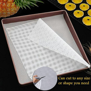 Tapete de Silicona Rectangular Reutilizable para Vaporera, Antiadherente, Malla para Hornear, Lámina de Silicona para Deshidratación - Product Image 6