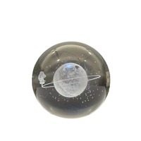 Veilleuse boule de cristal K9 de 80mm avec sphère de 6cm sculptée au laser 3D pour décorations de cadeaux souvenirs