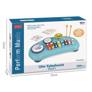 Xylophone éducatif à 8 notes, jouet musical 2 en 1 pour l'apprentissage précoce et le développement sensoriel - Product Image 5