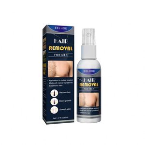 Spray dépilatoire rapide Eelhoe pour le visage et le corps, crème dépilatoire indolore pour les parties intimes et les jambes K1 - Product Image 1