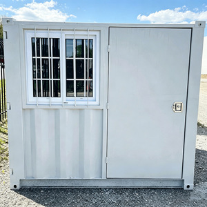 <span class=keywords><strong>Casa</strong></span> Container Compatta da 8 Piedi, Mini Residenza Temporanea, Stazione per Campi Profughi, Casetta Portatile in Acciaio, <span class=keywords><strong>Casa</strong></span> di Campagna - Product Image 2