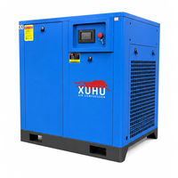 Compresseur d'air à vis industriel silencieux 37KW 50HP PM VFD 236CFM 8Bar 10Bar à vendre