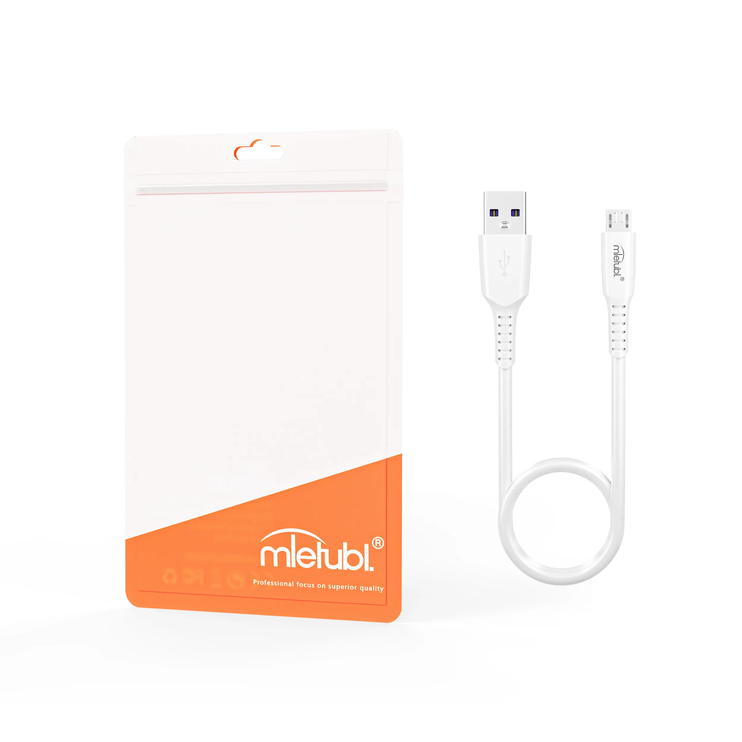 Mietubl Hot Sale 2.4A OD4.0 USB zu Mirco Schnell lade datenkabel