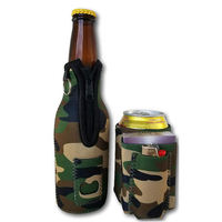 Sac isotherme imperméable personnalisé avec impression camouflage en néoprène, nouveau design, avec 2 petites poches pour canettes de bière
