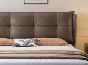 Lit de style minimaliste moderne pour <span class=keywords><strong>chambre</strong></span> principale, 1,8 m, <span class=keywords><strong>en</strong></span> <span class=keywords><strong>pin</strong></span> <span class=keywords><strong>massif</strong></span>, écologique, durable, avec rangement sous le lit - Product Image 6