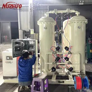 O2 silindir dolum ile NUZHUO mobil oksijen istasyonları PSA oksijen tesisi