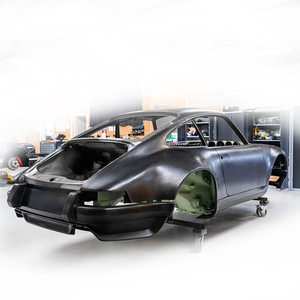 Kit de Carrocería Interior Estilo 964 de Fibra de Carbono Seca, Capó, Parachoques Trasero y Alerón, Acabado Pulido, Fácil Instalación, para 1988-1993 - Product Image 3