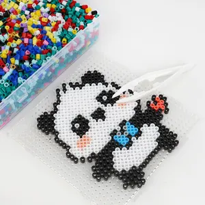 Artkal 5Mm 19 Kleuren 5000 Zekering Kralen Met Accessoires Kids Educatief Panda Speelgoed Perler Hama Kralen Sets