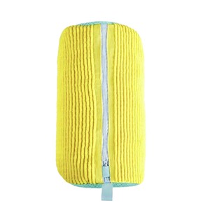 Bolsa para lavar zapatos, color amarillo limón, 19x39, poliéster, lavable a máquina, antideformación, para zapatillas de deporte - Product Image 5