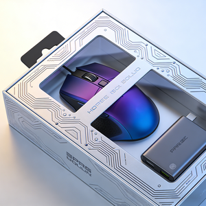 GoTop Advanced Mouse Spots UV Flocage EVA Doublure <span class=keywords><strong>Or</strong></span> Estampage Gaufrage Debossing Coins renforcés Stratification brillante - Product Image 3