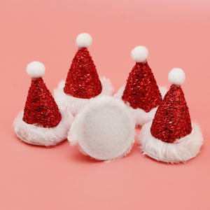(5 cái/gói) 65Mm <span class=keywords><strong>Mini</strong></span> <span class=keywords><strong>Sequin</strong></span> Giáng Sinh <span class=keywords><strong>Hat</strong></span> Cho Năm Mới Màu Đỏ Trang Trí Handmade DIY Xmas Mũ Quà Tặng Kỳ Nghỉ Nguồn Cung Cấp Bên - Product Image 2