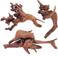 Bois flotté poreux de Cholla PKY de haute qualité, squelette de cactus pour l'élevage de crevettes, décoration d'aquarium et biofilm