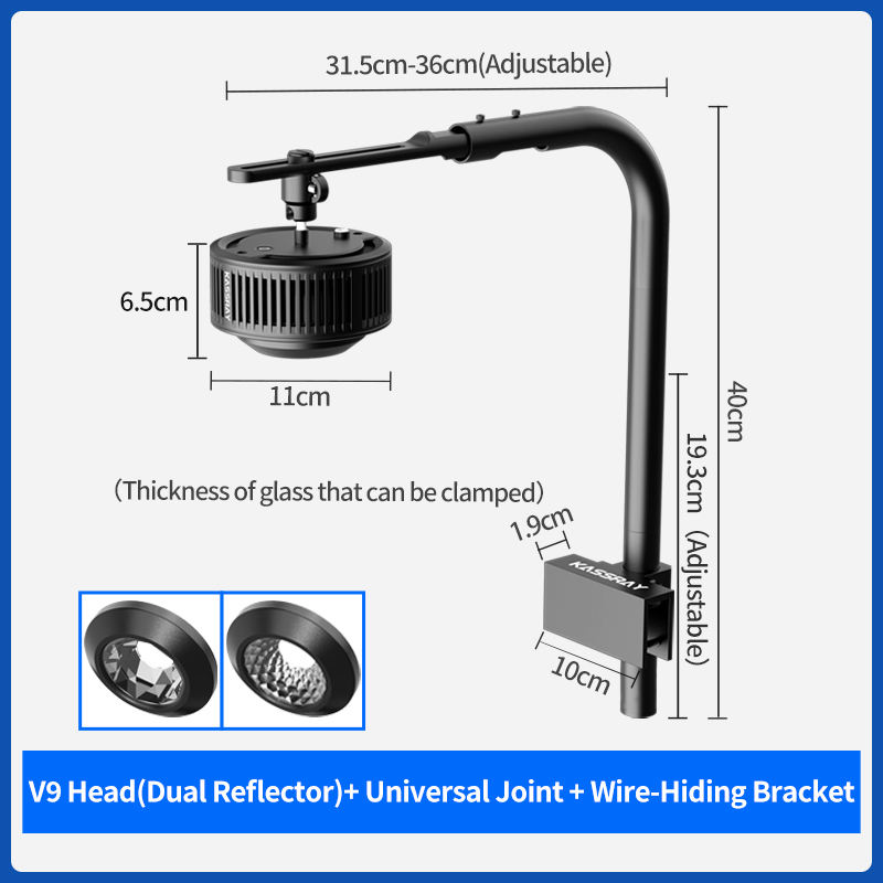 V9 96W+Dual Lens+Cable Hiding Bracket