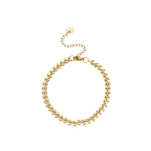 18K Gold Niche <b>Charm</b> Bracelet for Women High-End Summer Stainless Steel <b>Bangles</b> Light Luxury 'Ins' Style Jewelry - Product Image 5