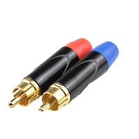 Connecteur RCA plaqué or