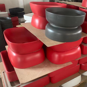 Robinet de lavabo avec vasque blanche Golden Black White Gold avec garantie de 5 ans pour hôtels et maisons, sans fonction cascade - Product Image 4