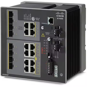 Commutateur Ethernet industriel original neuf IE-4000-8GT8GP4G-E avec 8 ports GE cuivre, 8 ports GE PoE+, 4 ports combo Uplink GE, garantie 1 an - Product Image 5