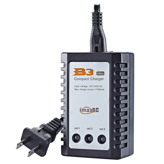 Imax B3 Pro KPQ-K01 Smart Safety Protected 2S-4S LiPo Charger 10-18W Batteries 7.4V-14.8V Charger for UAV