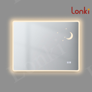 Miroir de salle de bain LED en gros avec interrupteur tactile pour salle de bain - Product Image 2
