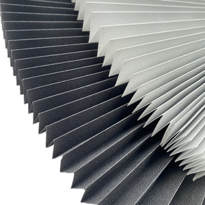 Fábrica al por mayor protector solar poliéster recubierto con tela plisada almidonada para la tela de la sombra del coche - Product Image 4