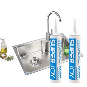 Sellador de <span class=keywords><strong>Silicona</strong></span> de un Componente <span class=keywords><strong>Antimoho</strong></span> de Larga Duración, Impermeable y Resistente a las Manchas, para Construcción, Embalaje, Transporte y Carpintería - Product Image 1