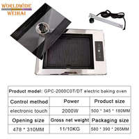 Barbecue électrique portable sans fumée de style coréen avec construction en acier inoxydable, utilisation commerciale pour 3 à 5 personnes
