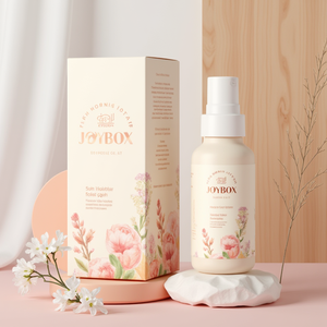 JOYBOX Boîtes en papier d'<span class=keywords><strong>essence</strong></span> pliables personnalisées avec doublure en éponge Emballage de crème pour la peau du fabricant avec design haut de gamme - Product Image 5