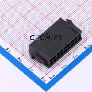 BX-MX3.0-2-9P-MJK Housing (Wire-to-Board / Wire-to-Wire) P=3mm Connector 2x9P 3mm Micro-Fit (MX 3.0) 3mm - Product Image 1