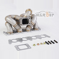 Collecteur Turbo en acier inoxydable pour Audi A4 1,8 l, VW Jetta Golf GTI FWD, pièces de rechange de moteurs