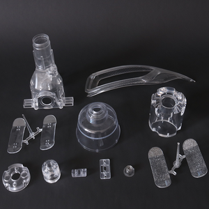 SLA 3D in ấn nguyên mẫu <span class=keywords><strong>CNC</strong></span> gia công đúc chân không trong suốt rõ ràng acrylic nhựa PMMA PC phần nhựa polyurethane - Product Image 5