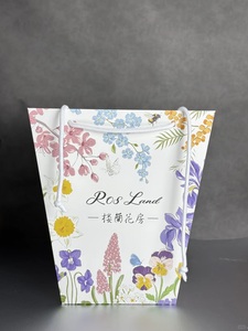 Boîtes à fleurs en papier d'art de luxe de haute qualité avec des matériaux recyclés pour l'arrangement de bouquets <span class=keywords><strong>et</strong></span> l'emballage de cadeaux Impression offset - Product Image 5