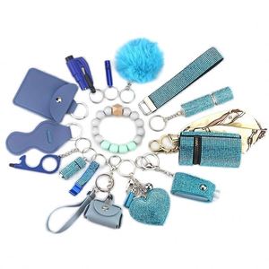 Bling Safety Keychain Alloy Accessories Tools Gadgets <b>Alarm</b> Supplies Bulk Self Defence Gifts for Women Self Defense Keychain - Product Image 2