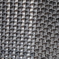 Grille de refroidissement de la tour de ventilation en nid d'abeille en PVC