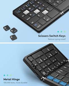 Mini Foldable <b>bluetooth</b> <b>Keyboard</b> Shipping to My Region Tastiera Pieghevole Portable Mini Wireless Folding <b>Keyboard</b> - Product Image 6