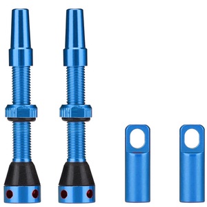 Válvula de Neumático CNC de 40 mm de Acero Inoxidable para Bicicleta, Repuesto para Reparación de Neumáticos Sin Cámara, con Tapas - Product Image 3